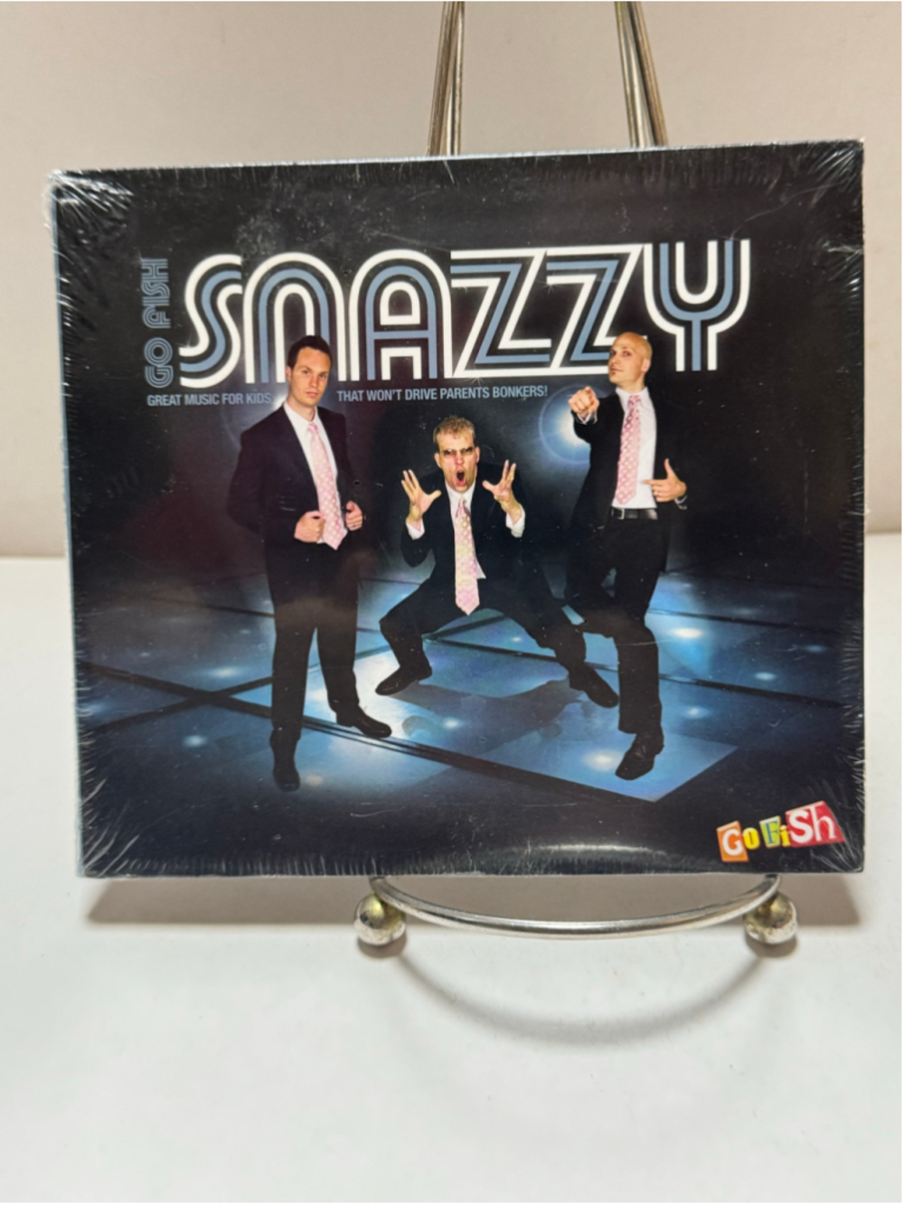 Snazzy - Go Fish CD 2007 Kids Music GFK Records - Digipak New